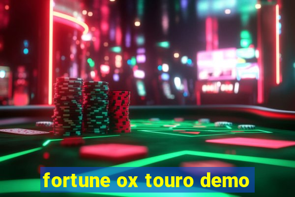 fortune ox touro demo